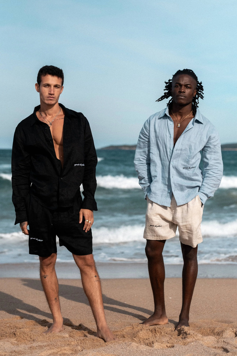 Men's Linen Shirt - Relaxed Boxy Fit
