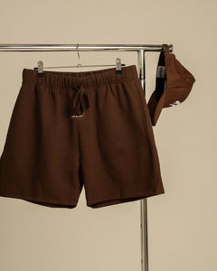 Men's Heavyweight Fleece Shorts - 330gsm Brushed Cotton