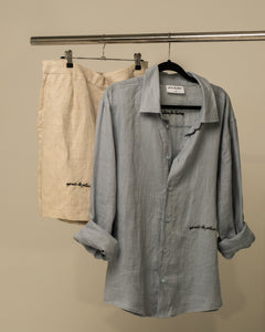 Men's Linen Shorts - Relaxed Fit