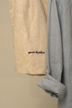 Men's Linen Shorts - Relaxed Fit