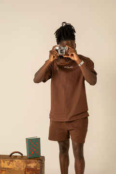 Men's Heavyweight Cotton Tee - 230gsm, Boxy Fit