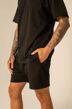 Men's Heavyweight Fleece Shorts - 330gsm Brushed Cotton