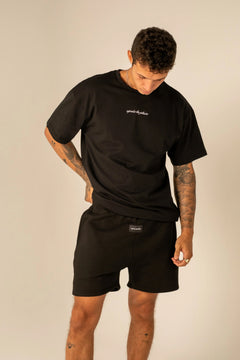 Men's Heavyweight Fleece Shorts - 330gsm Brushed Cotton
