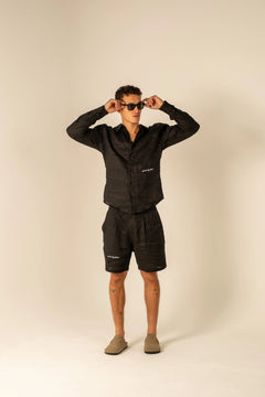Men's Linen Shorts - Relaxed Fit