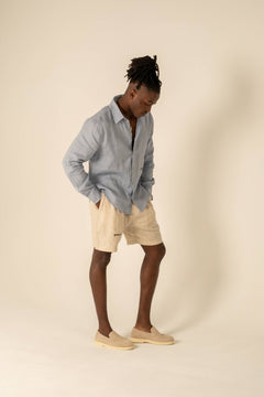 The Linen Resort Set - Shirt & Shorts