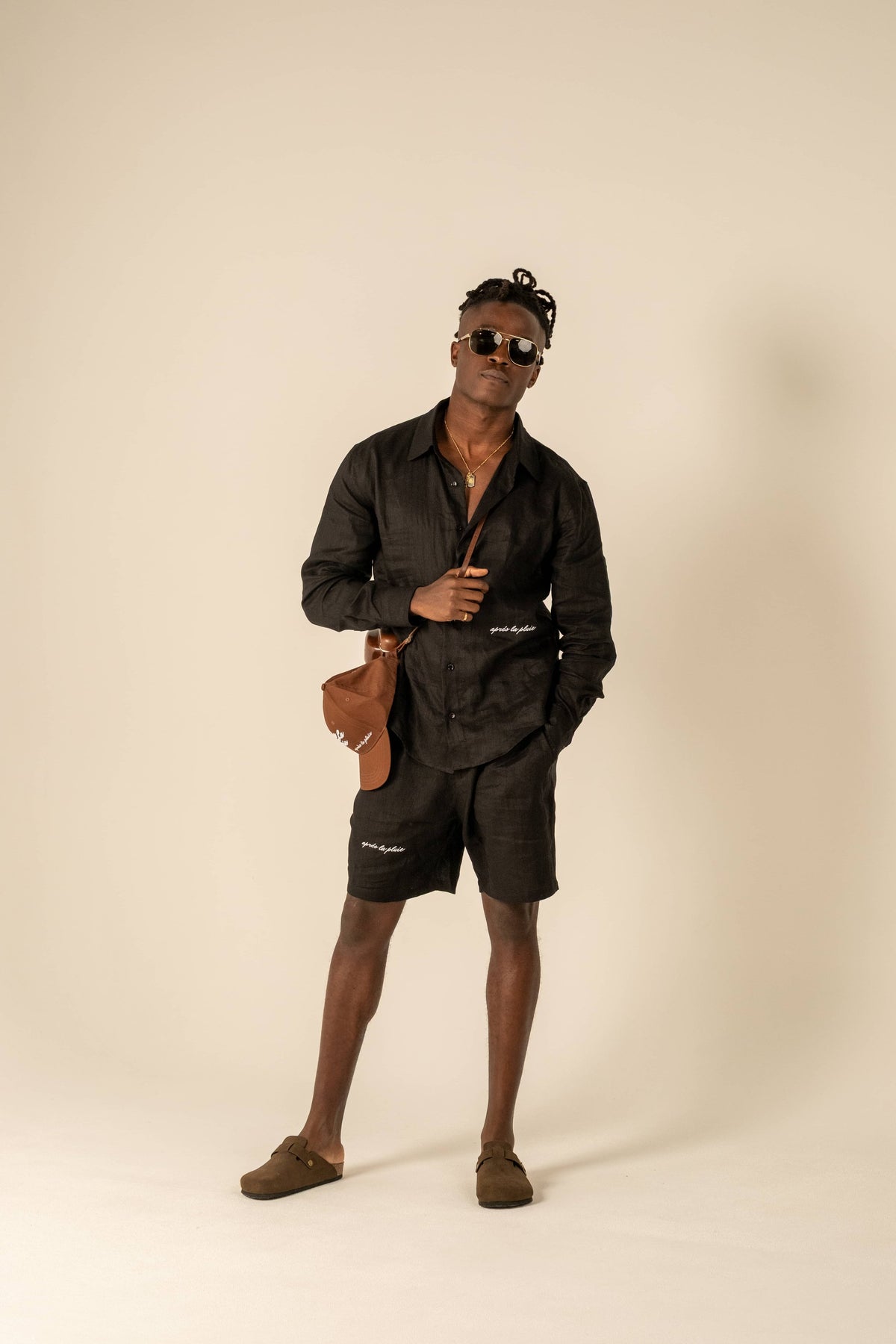 The Linen Resort Set - Shirt & Shorts