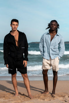Men's Linen Shorts - Relaxed Fit