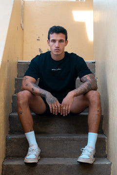 Men's Heavyweight Cotton Tee - 230gsm, Boxy Fit